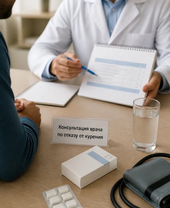 Консультация врача по отказу от курения для взрослых в Курске